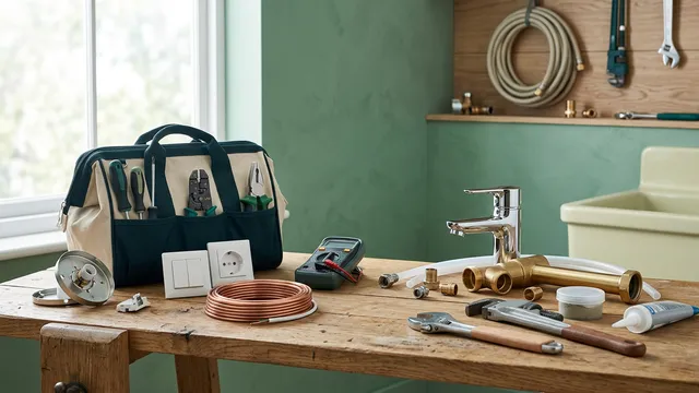 Electrical and plumbing repairs equipment
