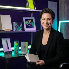 Professional headshot business client portrait